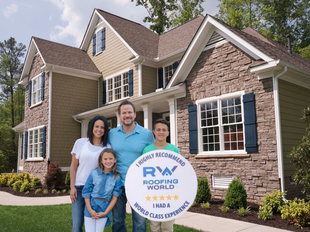 Happy Roof Replacement Customers in Alexander City, AL.