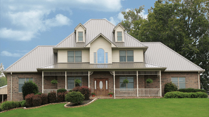 Beautiful metal roofing install by Auburn's #1 Local Professional Roofer